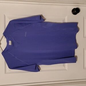 Columbia athletic tee, blue, L